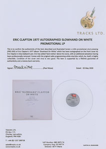 Lot #824 Eric Clapton - Image 2
