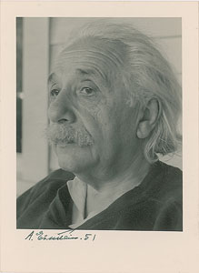Lot #168 Albert Einstein