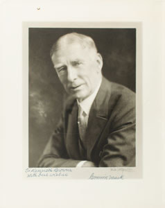 Lot #4067 Connie Mack Signed Photograph