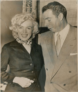 Lot #4135 Joe DiMaggio and Marilyn Monroe Original Photograph - Image 1