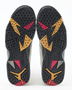 Lot #4173 Michael Jordan Game-Worn Nike Air Jordan VII Sneakers - Image 3