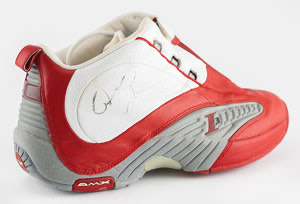 Lot #4172 Allen Iverson Game-Worn Answer IV Sneakers - Image 2