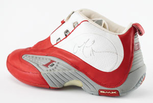 Lot #4172 Allen Iverson Game-Worn Answer IV Sneakers - Image 3