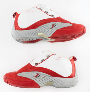 Lot #4172 Allen Iverson Game-Worn Answer IV Sneakers - Image 4