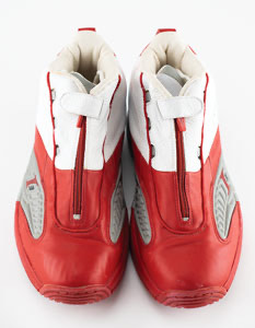 Lot #4172 Allen Iverson Game-Worn Answer IV Sneakers - Image 5