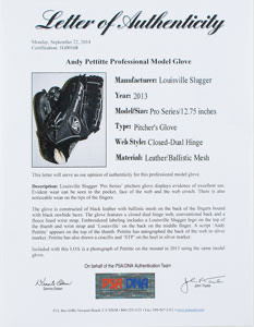 Lot #4087 Andy Pettitte Game-Used Glove - Image 6