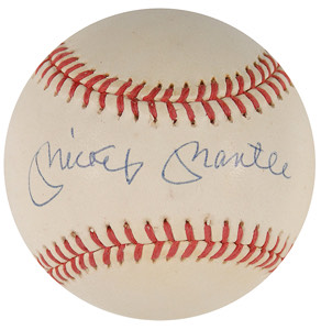 Lot #4280 Mickey Mantle