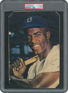 Lot #4095 Jackie Robinson Signed Photograph