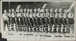 Lot #4199  Boston Bruins Team Signed Photograph