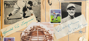 Lot #4021  Baseball Signatures Scrapbook - Image 21