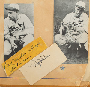 Lot #4021  Baseball Signatures Scrapbook - Image 23