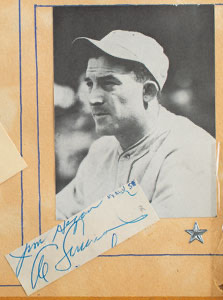 Lot #4021  Baseball Signatures Scrapbook - Image 24