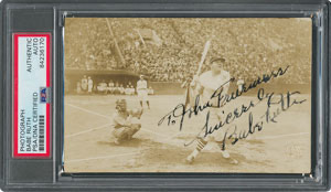Lot #4103 Babe Ruth Signed Photograph - Image 1