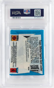 Lot #4144  1973 Topps Basketball Wax Pack PSA NM-MT 8 - Image 2