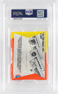 Lot #4153  1980 Topps Basketball Wax Pack PSA NM-MT 8 - Image 2