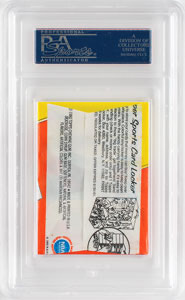 Lot #4151  1980 Topps Basketball Wax Pack PSA MINT 9 - Image 2