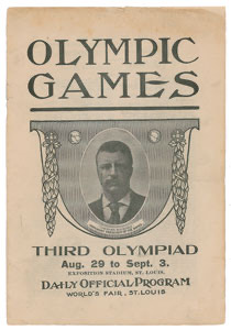 Lot #4209  St. Louis 1904 Olympics Daily Official Program - Image 1