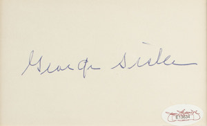 Lot #4306 George Sisler Signature - Image 2
