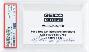 Lot #269 Warren Buffett