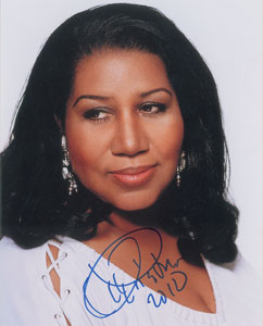 Lot #803 Aretha Franklin - Image 1