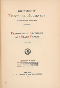 Lot #166 Theodore Roosevelt - Image 3