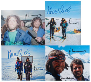 Lot #299  Explorers: Messner, Habeler, and Fuchs - Image 1