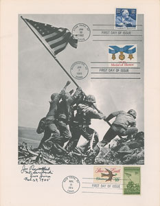 Lot #459  Iwo Jima: Joe Rosenthal