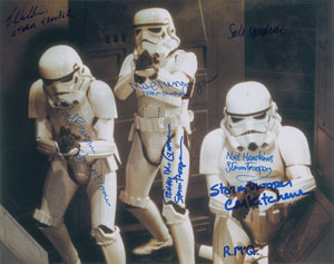 Lot #1188  Star Wars: Stormtroopers