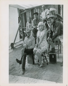 Lot #1121 Marilyn Monroe and The Misfits Cast