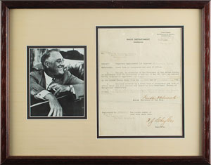 Lot #163 Franklin D. Roosevelt - Image 1