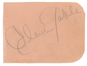 Lot #1011 Clark Gable - Image 1