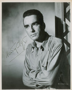 Lot #893 Montgomery Clift
