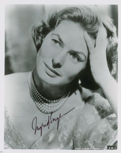 Lot #949 Ingrid Bergman - Image 1