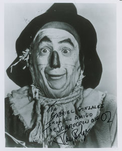 Lot #1218  Wizard of Oz: Ray Bolger - Image 1