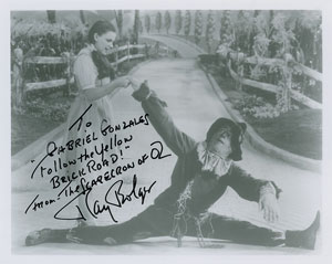 Lot #1219  Wizard of Oz: Ray Bolger - Image 1