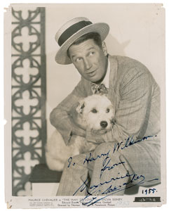 Lot #971 Maurice Chevalier - Image 1