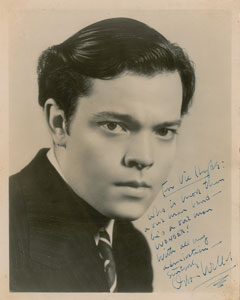 Lot #1211 Orson Welles