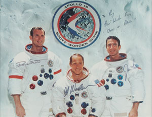 Lot #520  Apollo 15 - Image 1