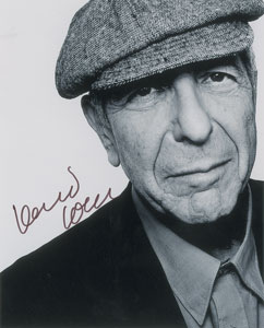 Lot #800 Leonard Cohen
