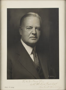 Lot #101 Herbert Hoover - Image 1