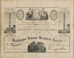 Lot #400  Washington Monument - Image 1