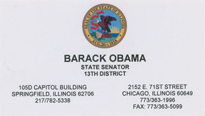 Lot #140 Barack Obama