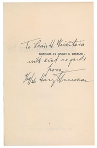 Lot #193 Harry S. Truman - Image 3