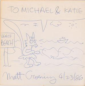 Lot #623 Matt Groening - Image 2