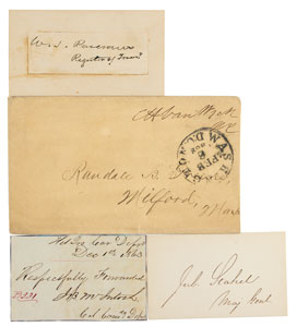 Lot #490  Union Officer Signatures - Image 1