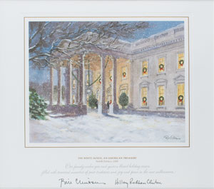 Lot #146  Presidential Christmas Card Prints - Image 10