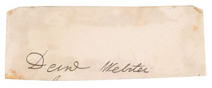 Lot #402 Daniel Webster - Image 1