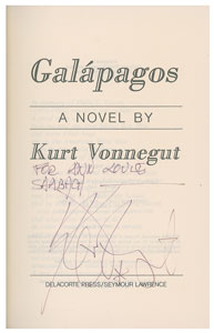 Lot #705 Kurt Vonnegut