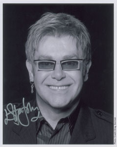 Lot #817 Elton John
