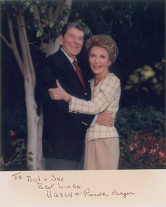 Lot #153 Ronald and Nancy Reagan - Image 1